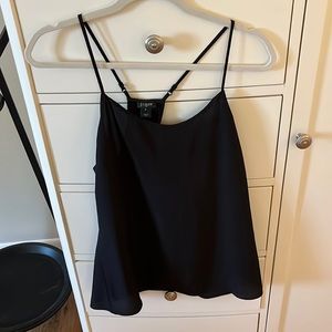 J Crew Silk Cami - black - size 6
